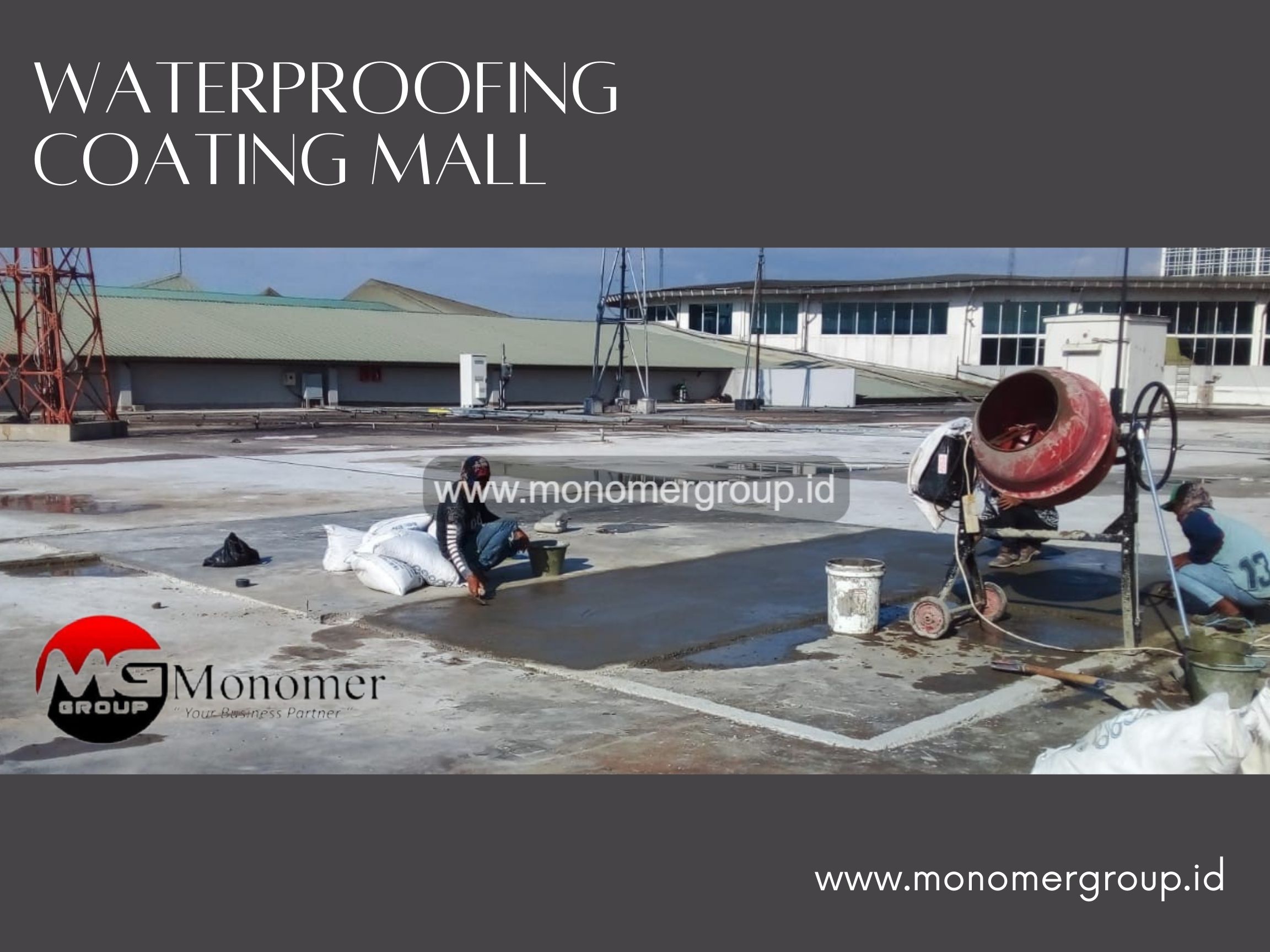 Jasa Waterproofing dan Injeksi Bocor di Mall