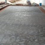 lantai beton bercetak