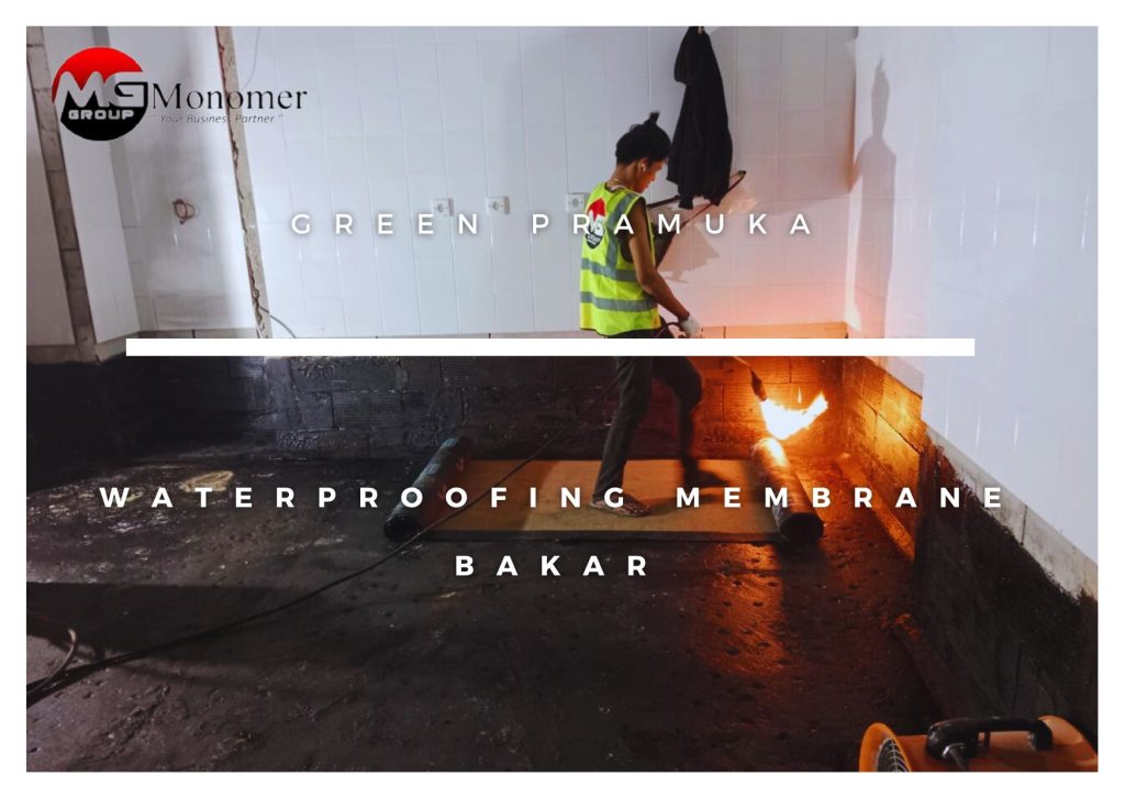 Green Pramuka Waterproofing Membrane Bakar