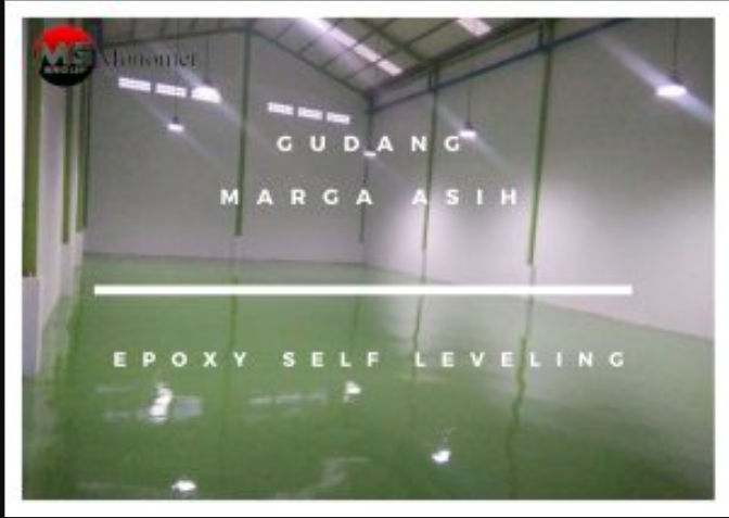 Gudang Marga Asih epoxy self leveling