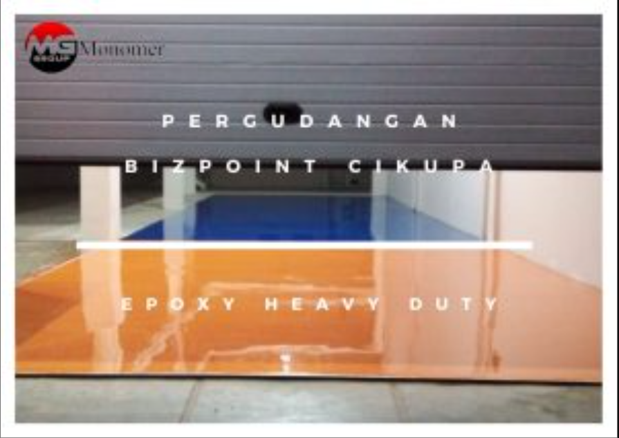 Pergudangan Bizpoint Cikupa Pekerjaan: Epoxy Heavy Duty​