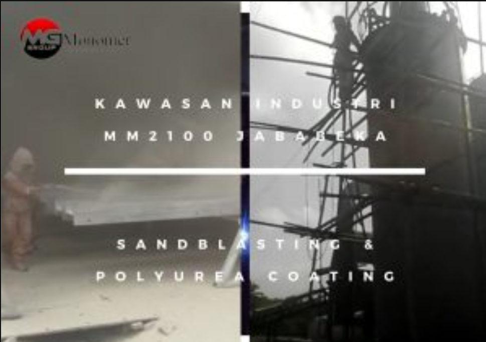 Kawasan Industri MM2100 Jababeka Sandblasting Tanki