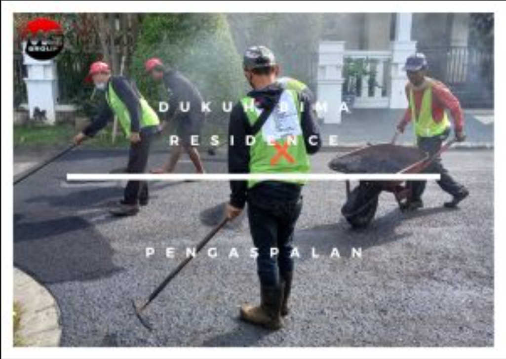 Dukuh Bima Residence Pengaspalan dan Repair Aspal Jalan