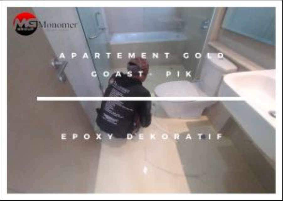 Apartement Gold Coast PIK Epoxy Dekoratif