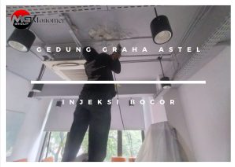 Gedung Graha Astel Injeksi Bocor