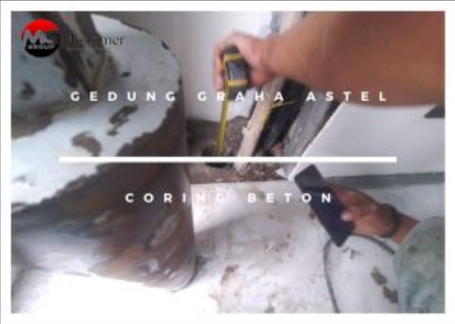Gedung Graha Astel Coring Beton