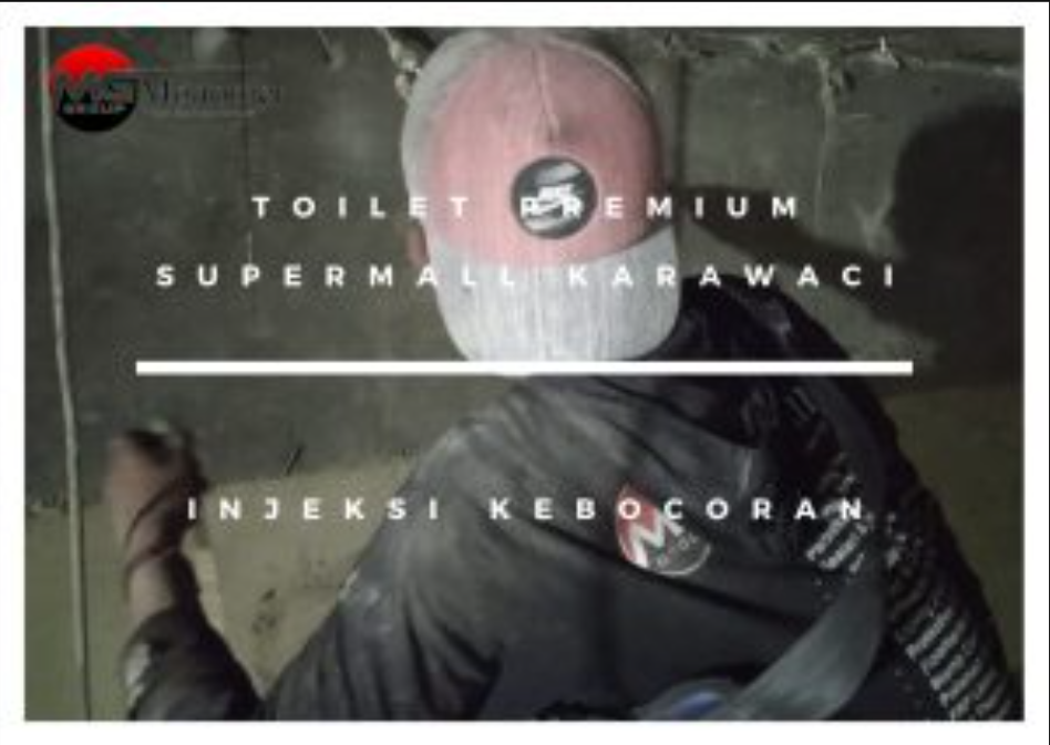 Toilet Premium Supermall Karawaci Injeksi kebocoran