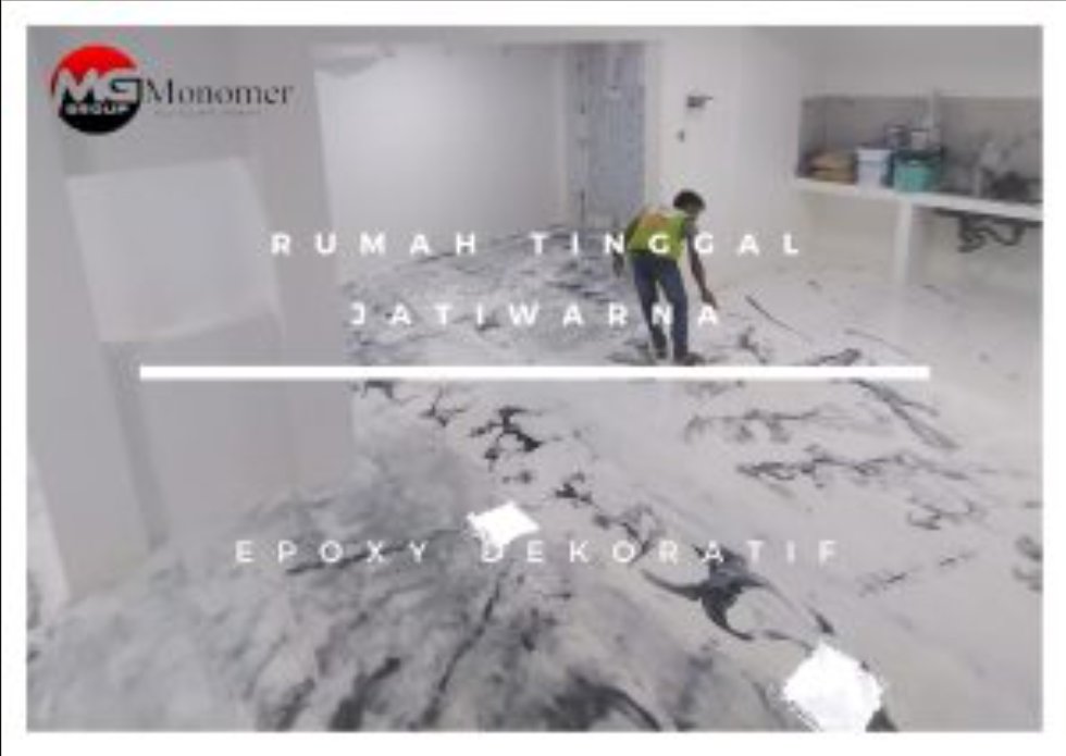 Rumah Tinggal Jatiwarna Epoxy Dekoratif