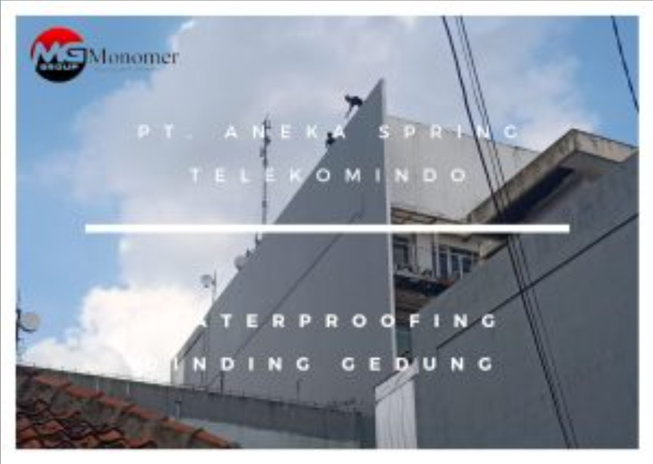 PT. Aneka Spring Telekomindo Waterproofing Dinding Gedung