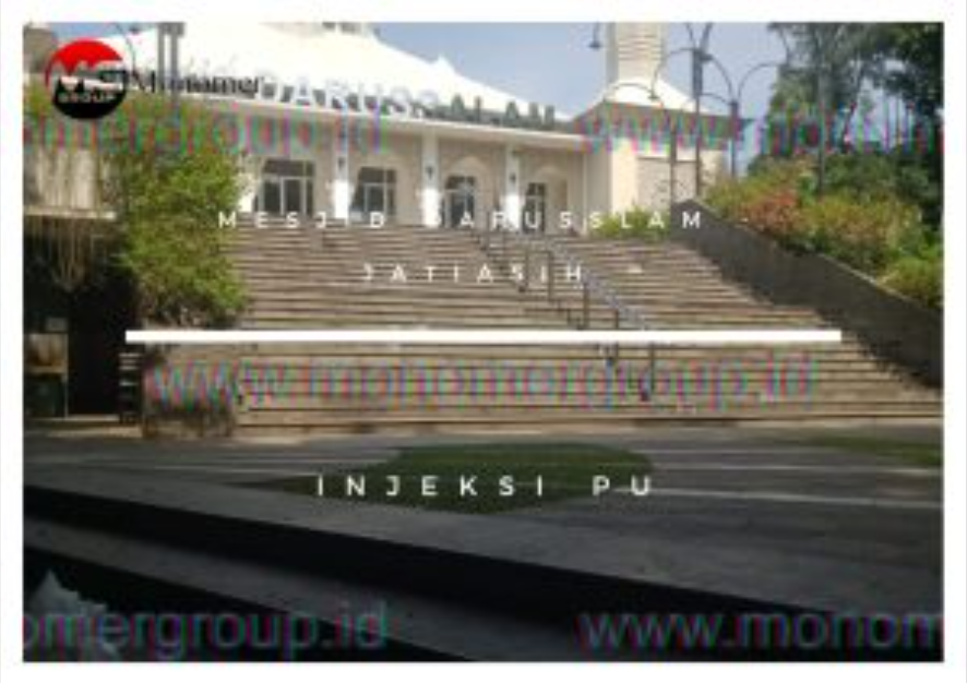 Masjid Darussalam Jatiasih Injeksi PU
