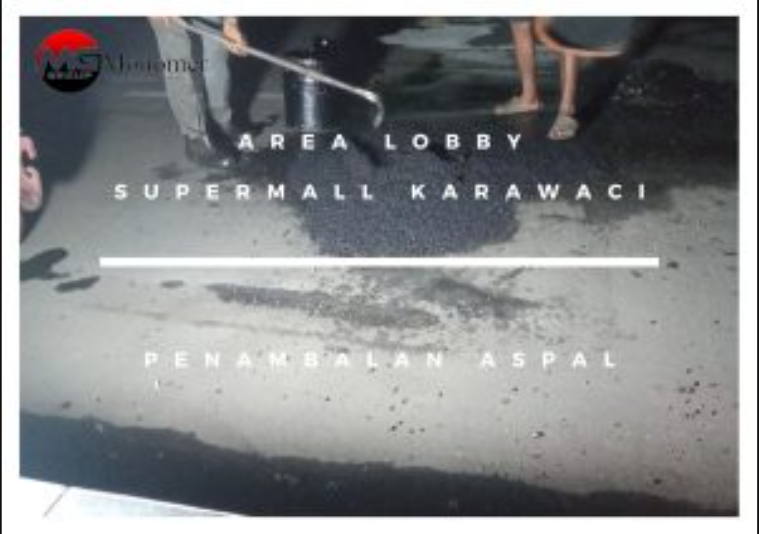 Area Lobby Supermall Karawaci Penambalan Aspal
