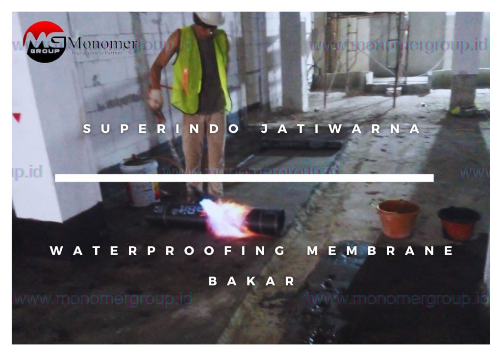 Superindo Jatiwarna Waterproofing membrane bakar