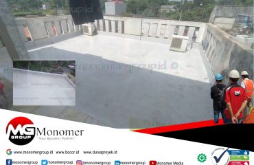 Fiberglass Waterproofing dak Rumah tinggal Setu