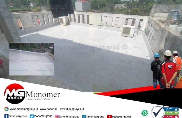 Fiberglass Waterproofing dak Rumah tinggal Setu