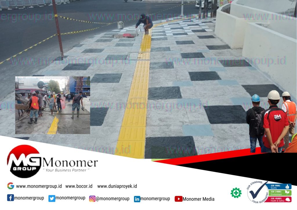 Jasa Pattern Concrete di Pedestrian Kota Manado