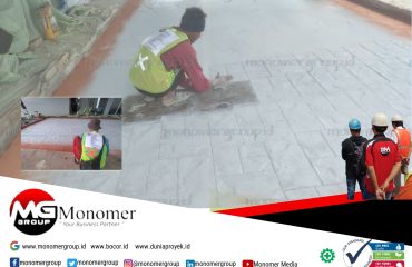 Stamp Concrete di PT. Deca Metric