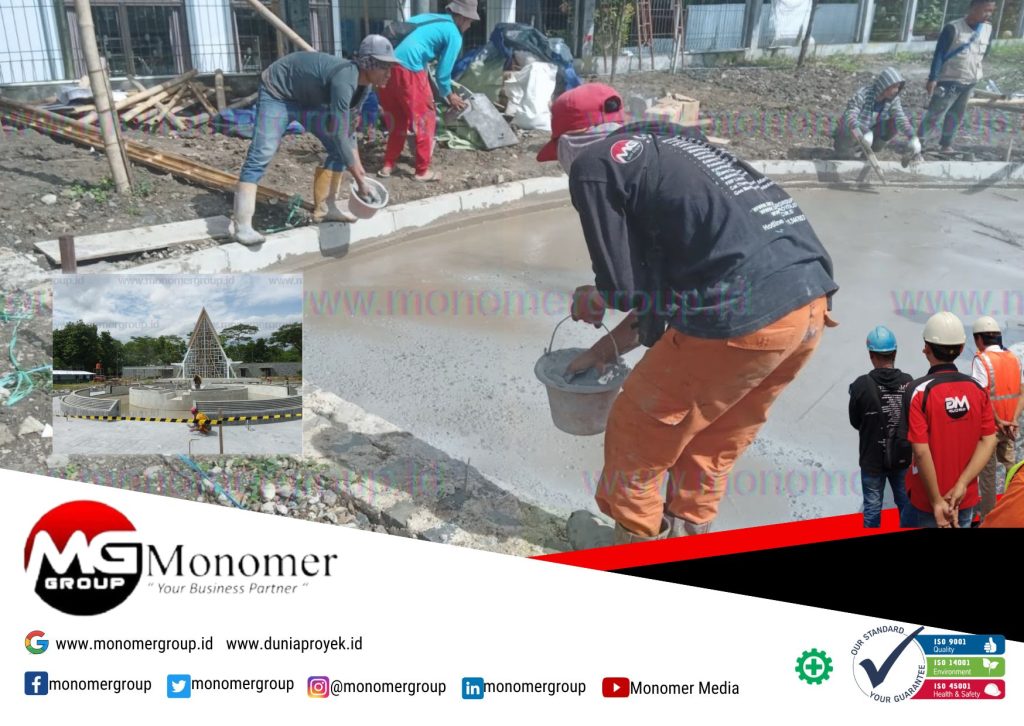 Jasa Stamp Concrete di RS. Cahaya Kawaluyaan