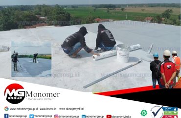 Waterproofing Dak Beton Pesantren Al-Ihya, Subang
