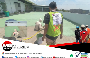 Epoxy Anti Slip untuk Area Terbuka Graha PT. Ridho Agung Mitra