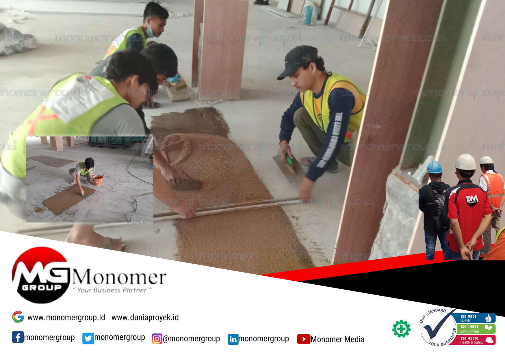 Epoxy Mortar di PT. Ridho Agung Mitra Abadi