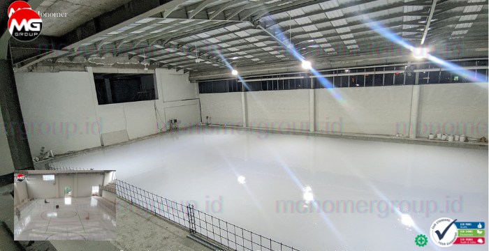 Jasa Epoxy Lapangan Olahraga Indor