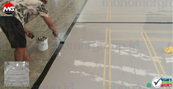 Jasa Epoxy Lapangan indor