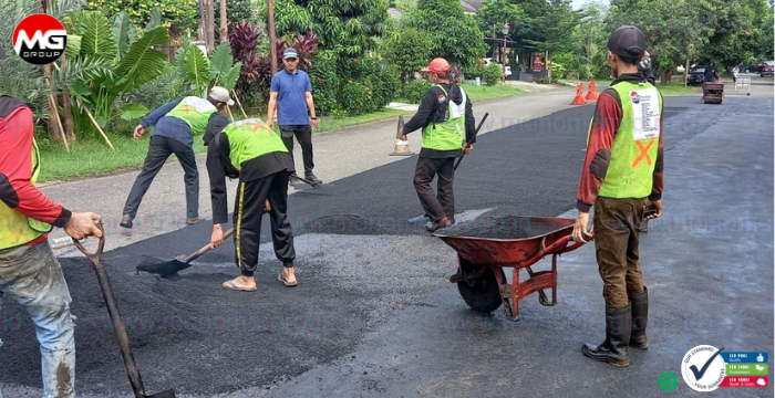 Jasa Pengaspalan Hotmix Perumahan