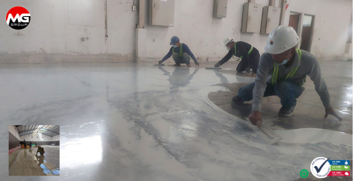 Harga Epoxy Self Leveling Lapangan