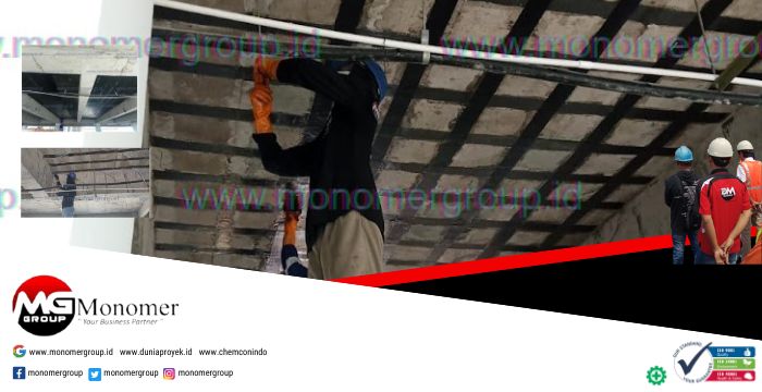 Pasang Perkuatan Struktur CFRP Profesional
