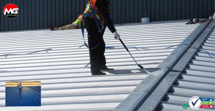 Pasang Polyurea Atap Profesional