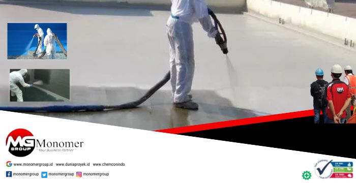 Pasang Polyurea Atap Profesional