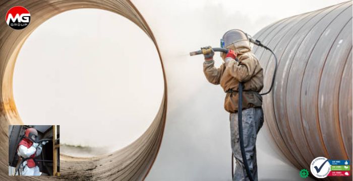 Pemasangan Sandblasting