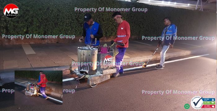 Aplikasi Marka Jalan Raya Profesional