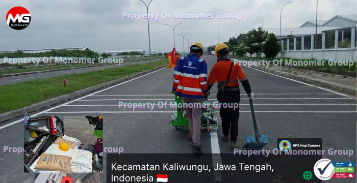 Biaya Jasa Marka Jalan Thermoplastik Terbaru