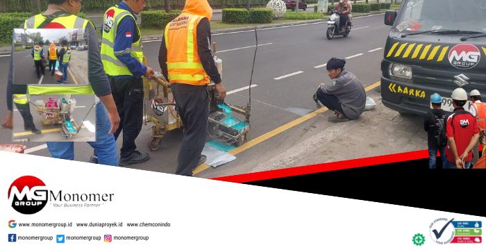 Kontraktor Marka Jalan Thermoplastic Profesional