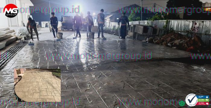 Jasa pasang Pattern Concrete Profesional untuk Tampilan Lantai Estetik (1)